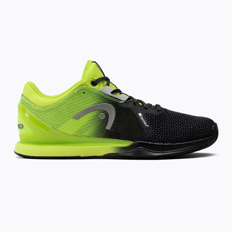 Pánská tenisová obuv HEAD Sprint Pro 3.0 SF Clay black/green 273091 2