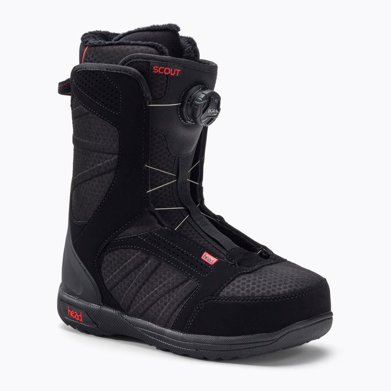 Snowboardové boty HEAD Scout Lyt Boa Coiler černé 353320