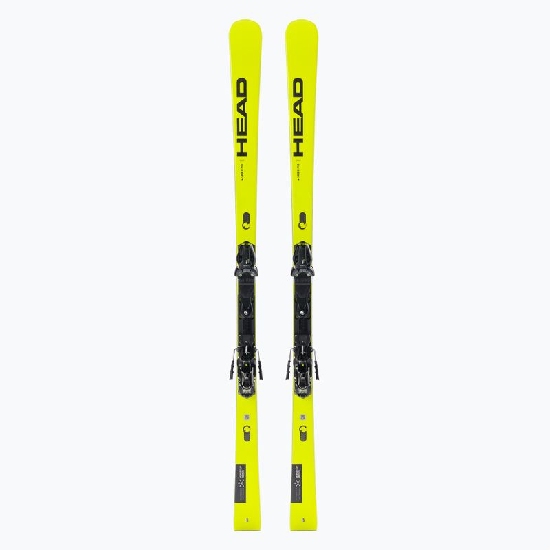 Sjezdové lyže Head WC Rebels E-Speed SW Pro RP WCR14 + Freeflex 14 žluté 313220/100827
