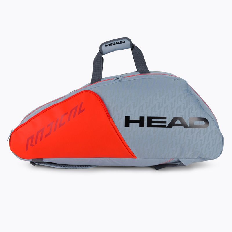 Tenisová taška HEAD Radical 9R Supercombi šedá 283511