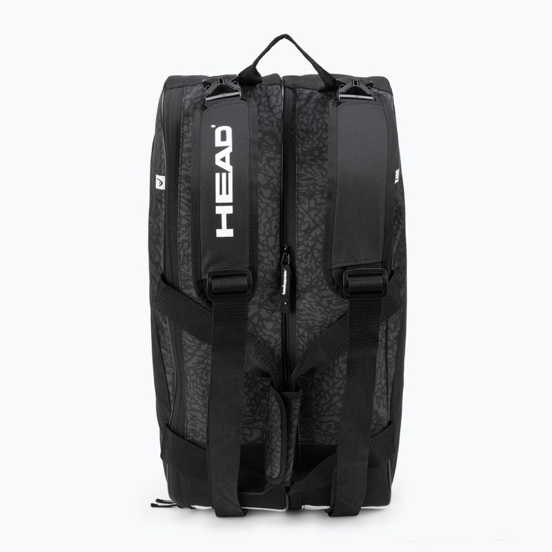 Taška HEAD Tour Elite Padel Supercombi 46,4 l černobílá 283702 5