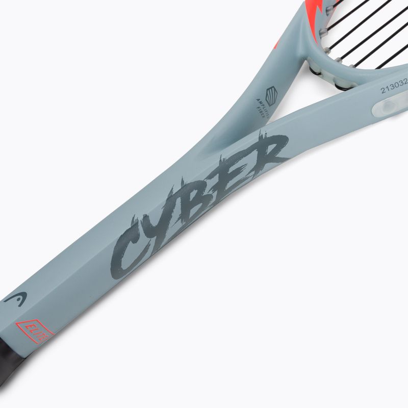 Squashová raketa HEAD Cyber Elite 2022 šedá 213032 6