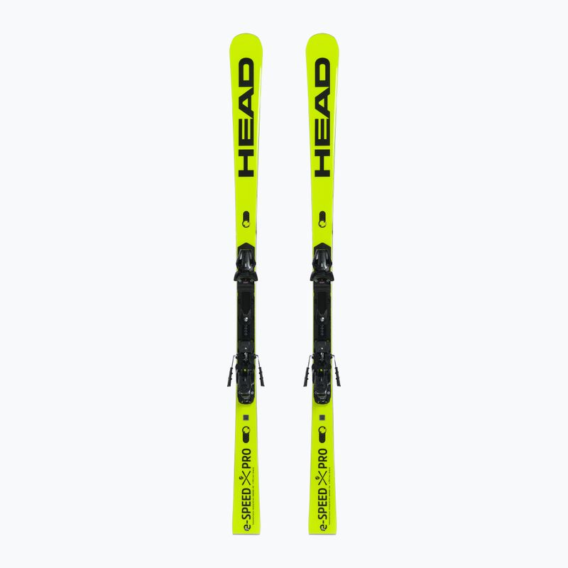 Sjezdové lyže HEAD WC Rebels e-Speed Pro SW RP WCR14+Freeflex 14 yellow 313222/100850
