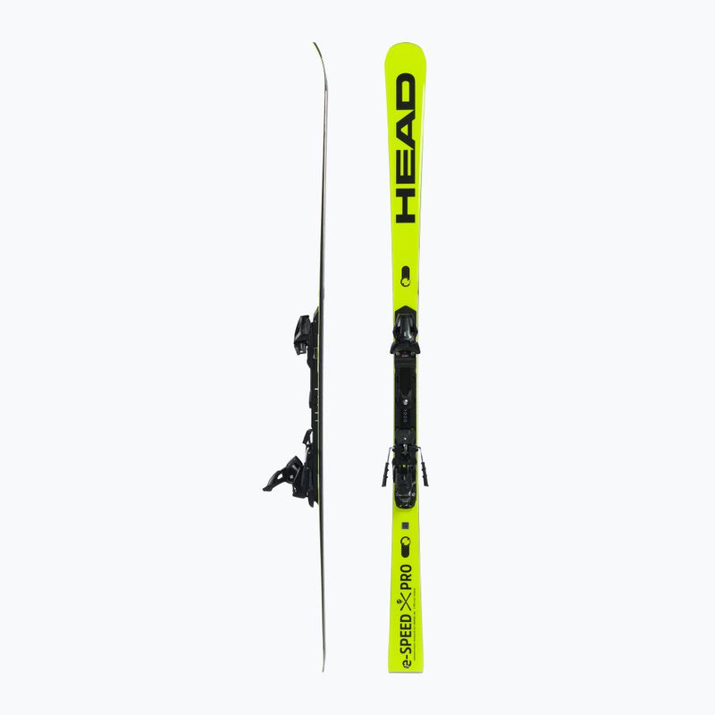 Sjezdové lyže HEAD WC Rebels e-Speed Pro SW RP WCR14+Freeflex 14 yellow 313222/100850 2