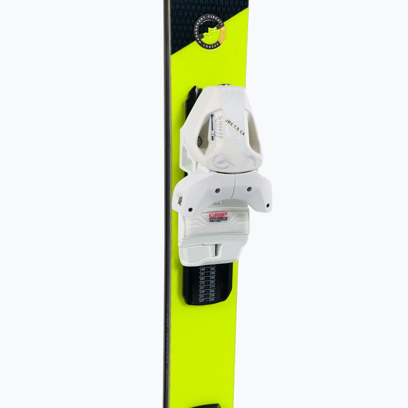 Dětské sjezdové lyže HEAD WC e.Race Team SW Jrs+Jrs 7.5 žlutá 314142/100862 6