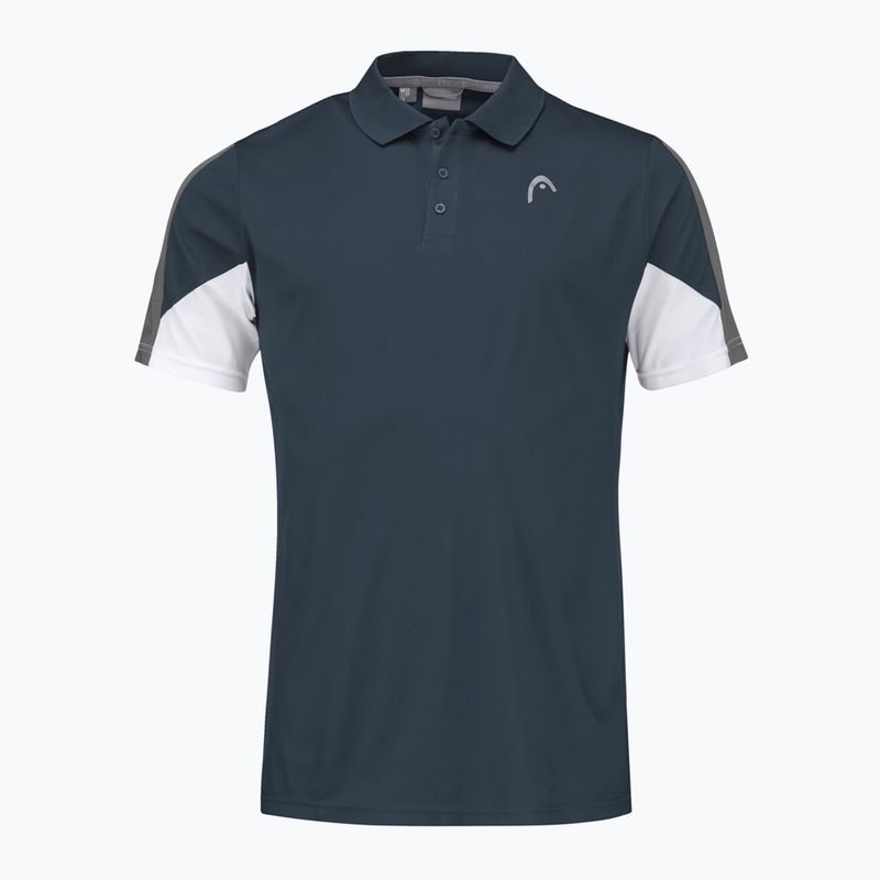 Pánské tenisové polo tričko HEAD Club 22 Tech Polo navy