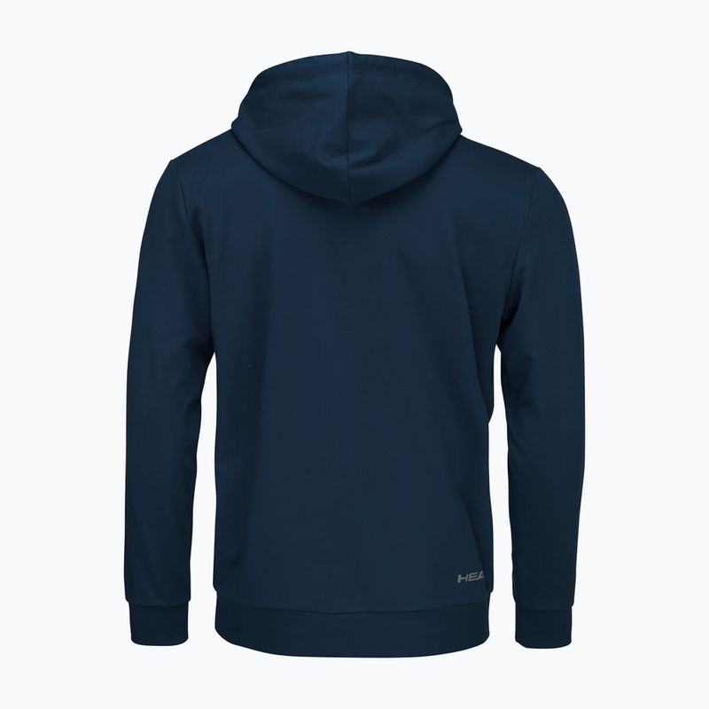 Pánská tenisová mikina HEAD Club Byron Hoodie navy blue 811449NV 2