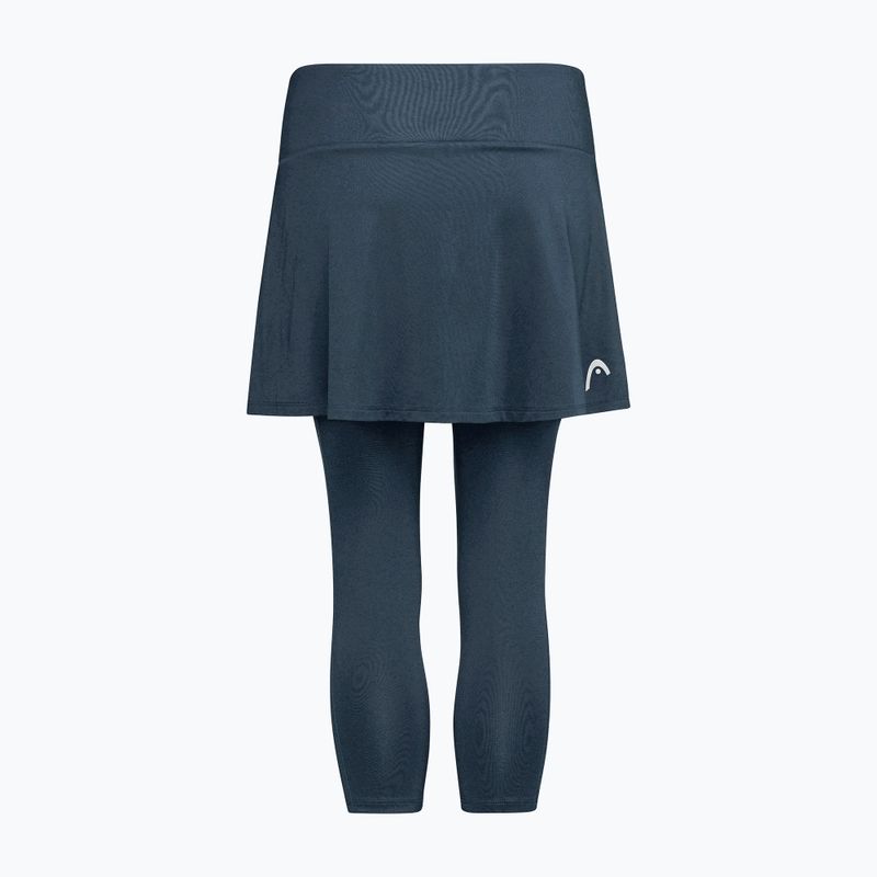 Dámská tenisová sukně HEAD Club 3/4 Tights Skort navy 2