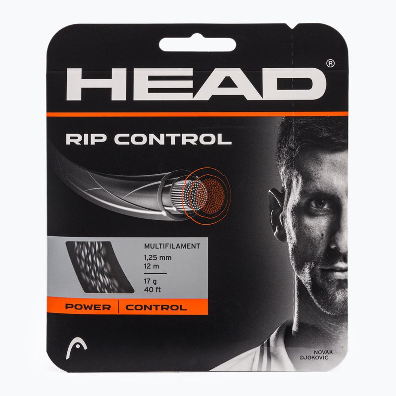 Tenisové struny HEAD Rip Control Black 281099