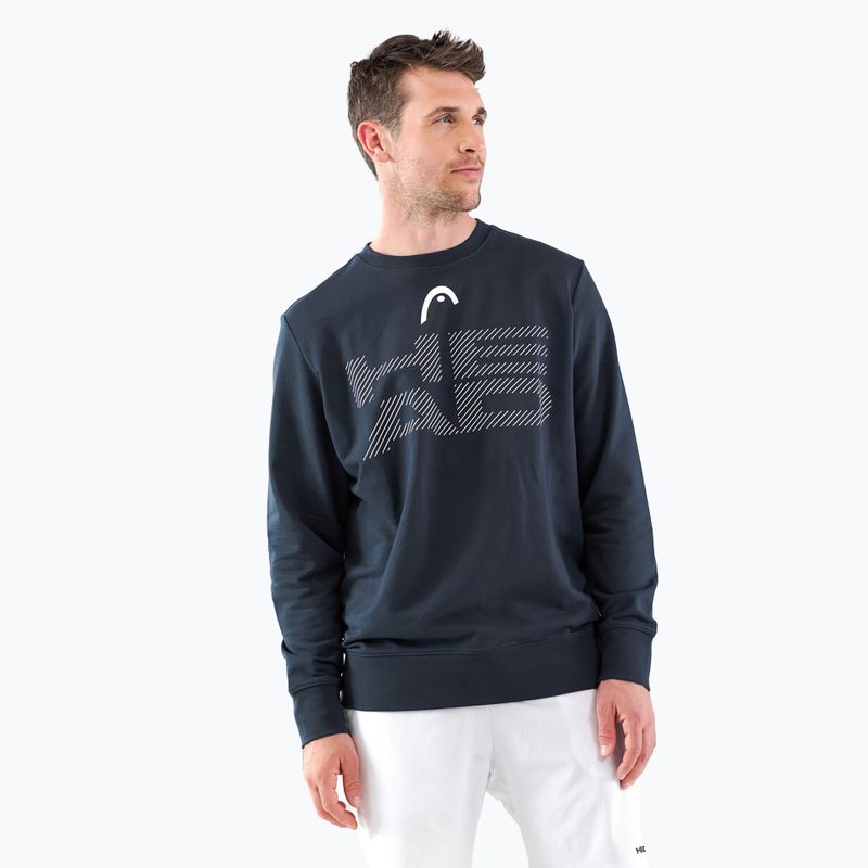 Pánská tenisová mikina HEAD Rally Sweatshirt navy