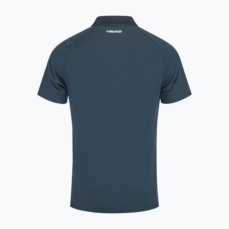 Pánské tenisové tričko HEAD Performance Polo, tmavě modré 811403NV 7
