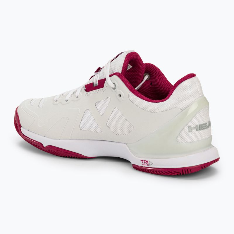 Dámské tenisové boty  HEAD Sprint Evo 3.0 Clay white/berry 3