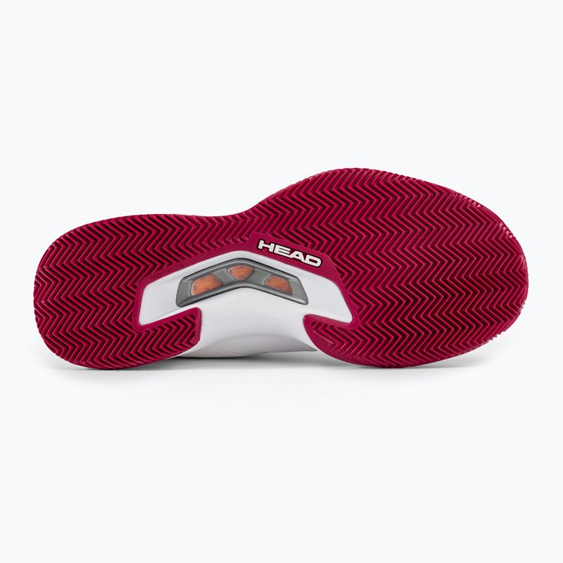 Dámské tenisové boty  HEAD Sprint Evo 3.0 Clay white/berry 4