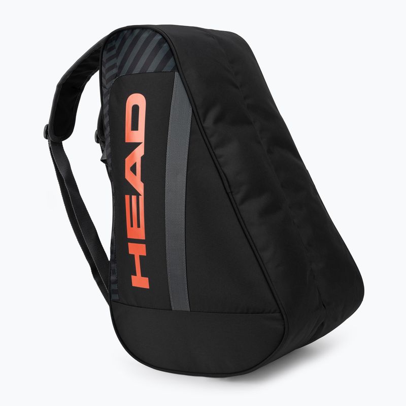HEAD Base Padel Bag M černo-oranžová 261343 2