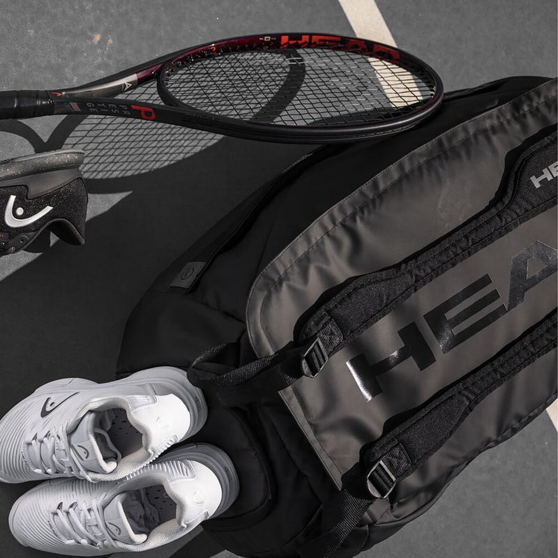 Tenisová taška  HEAD Pro X Duffle XL black 5