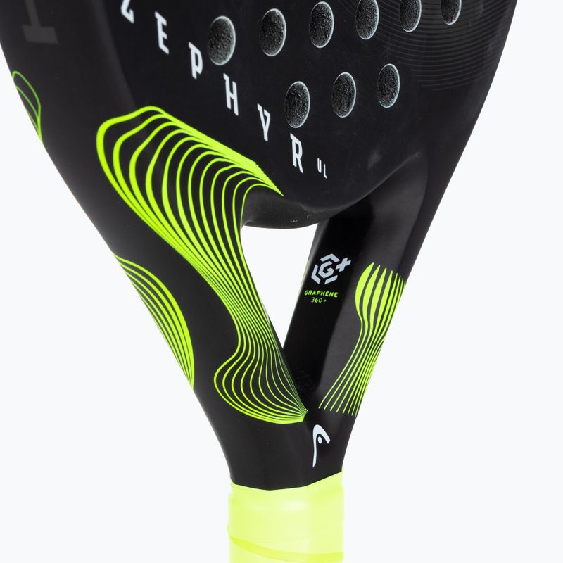 Pádlová raketa HEAD Zephyr UL 2023 černo-žlutá 225053 4