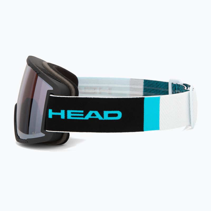Lyžařské brýle HEAD Contex Pro 5K Race chrome/red/5k chrome/orange 5