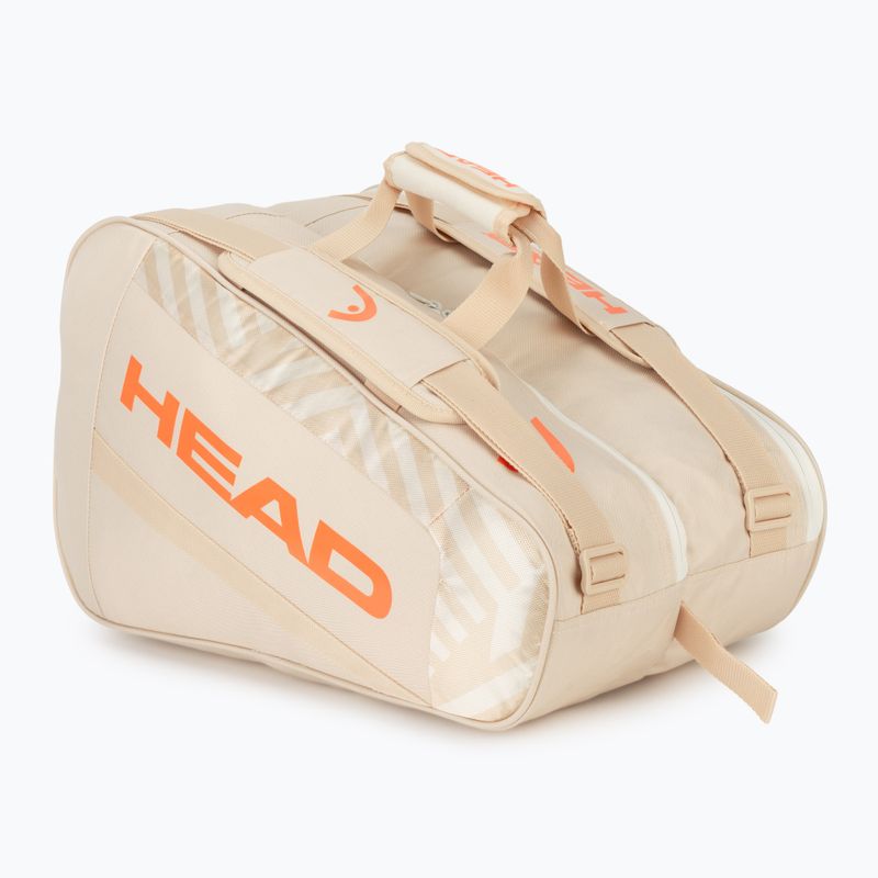 Taška na padel HEAD Base Padel Bag M Chamomle/Corduroy White 5
