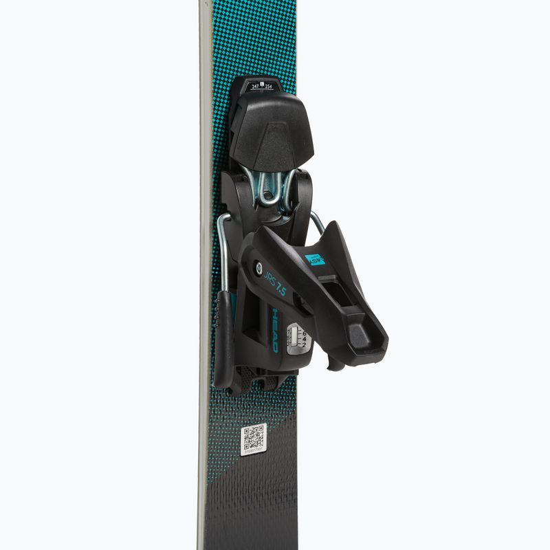 Dětské sjezdové lyže HEAD WC e.Race Team SW JRS + Jrs 7.5 black/blue 5