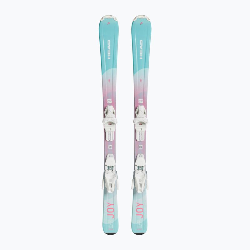 Dětské sjezdové lyže HEAD Joy Easy JRS + Jrs 7,5 mint/pink