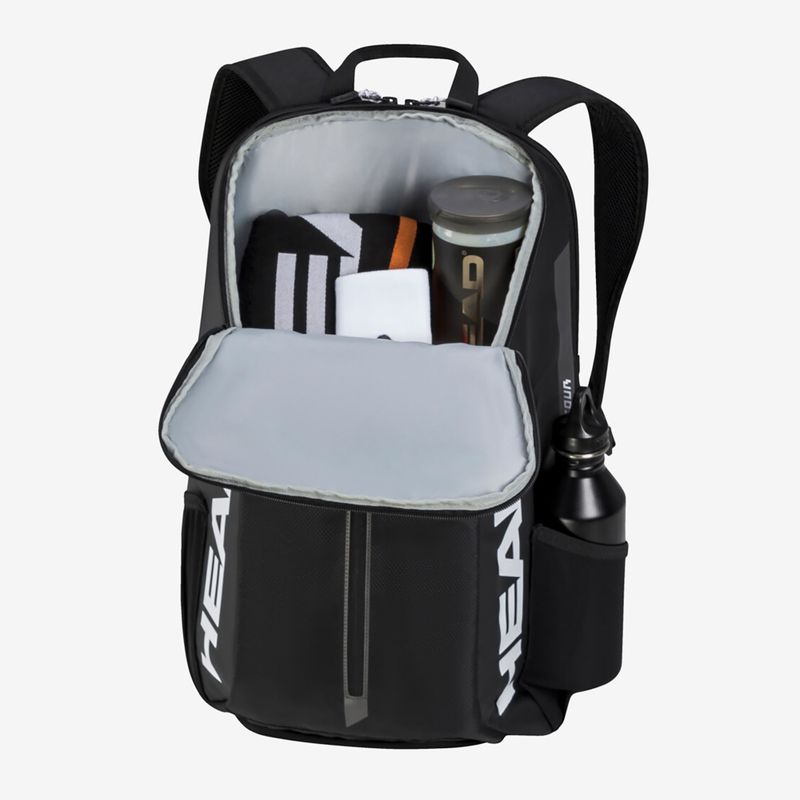 Tenisový batoh HEAD Tour Backpack black/white 2