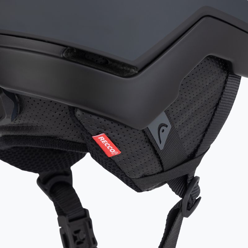 Lyžařská helma HEAD Porsche Faero EXP Mips black 17