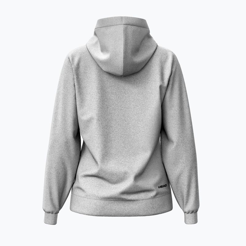 Dámská mikina HEAD Club Original Hoodie grey/melange 2