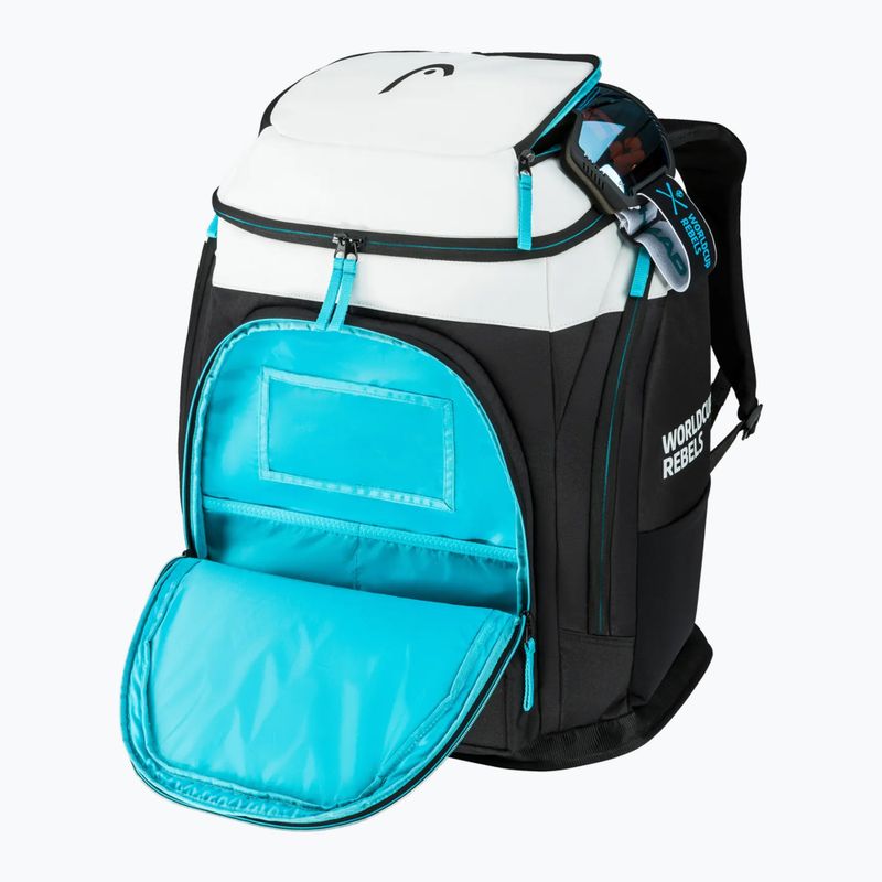Lyžařský batoh HEAD Rebels Racing Backpack 70 l black/white 2