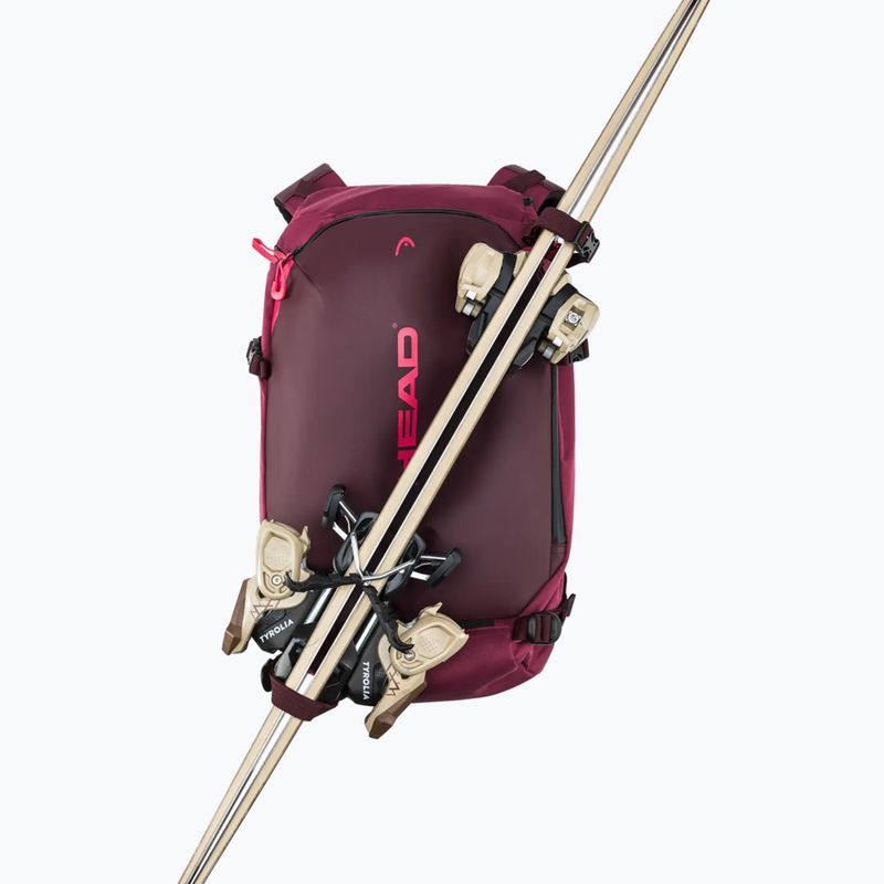 Lyžařský batoh HEAD Women's Boot Backpack 25 l plum 6