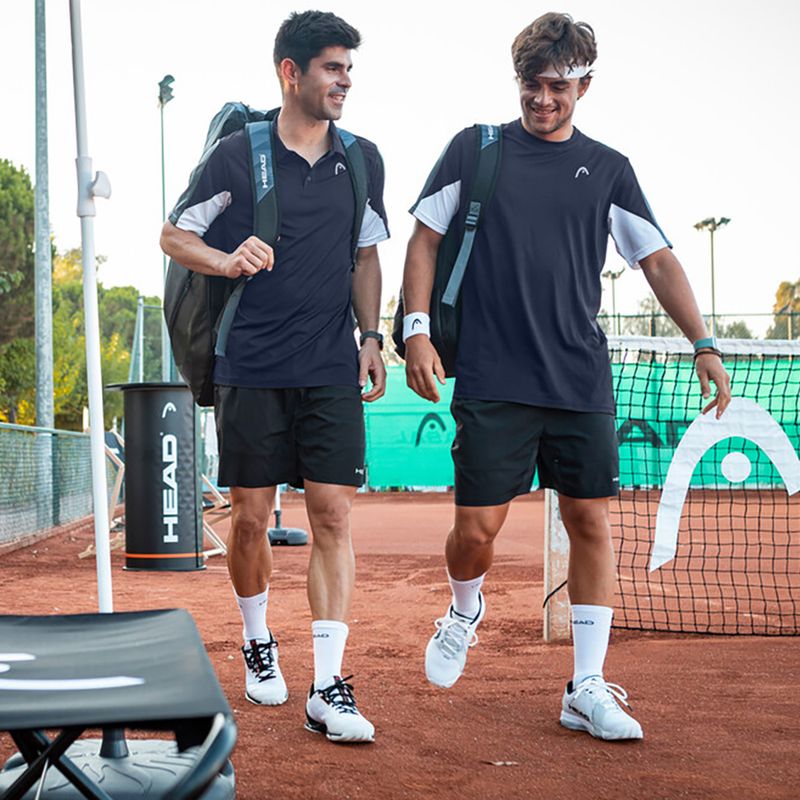 Pánské tenisové tričko HEAD Club 22 Tech Polo černé 811421 8