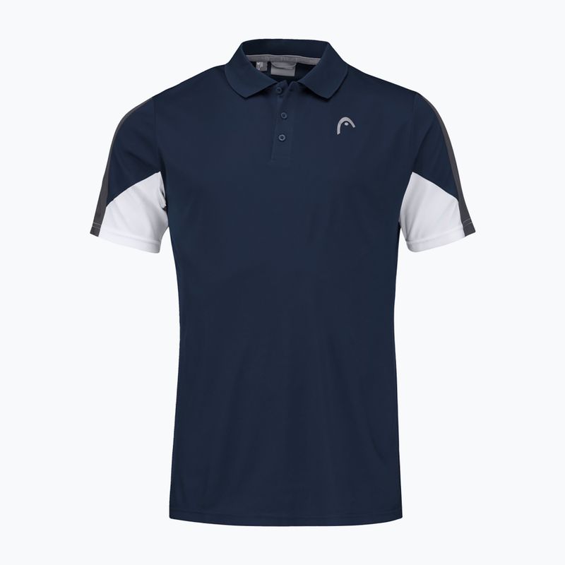 Pánské tenisové tričko HEAD Club 22 Tech Polo černé 811421 3
