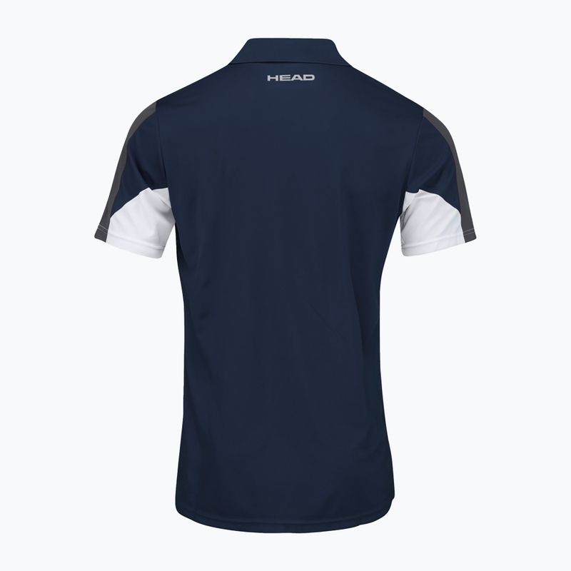 Pánské tenisové tričko HEAD Club 22 Tech Polo černé 811421 6