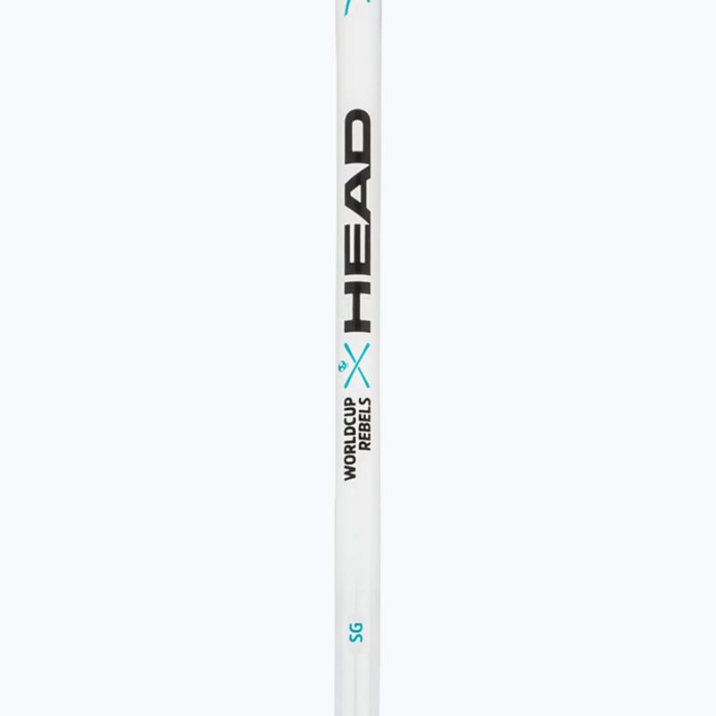 Lyžařské hole HEAD Worldcup SG white/black/speed blue 3