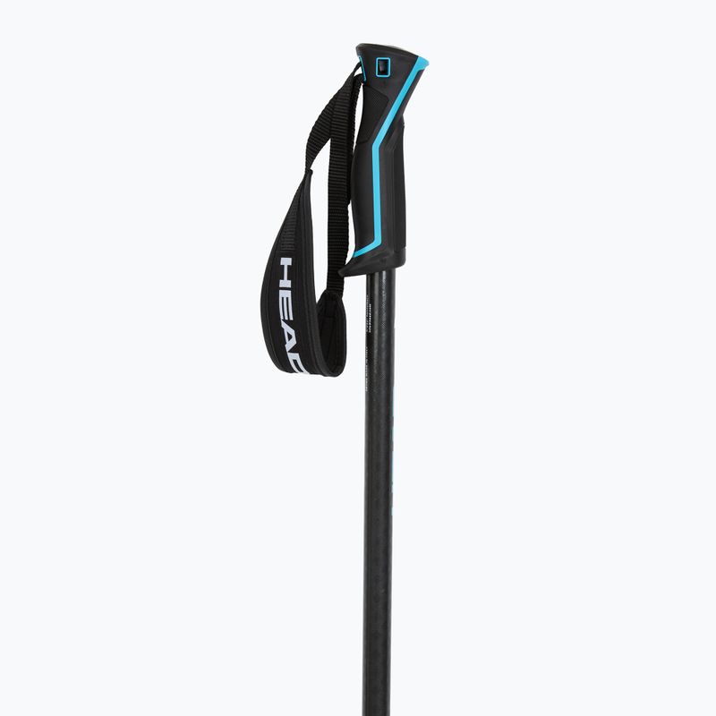 Lyžařské hole HEAD Frontside carbon black/speed blue 2