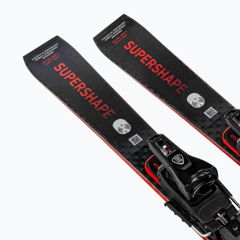 Sjezdové lyže HEAD Supershape e-Rally SW BB-PR + PRD 12 GW black/red 4