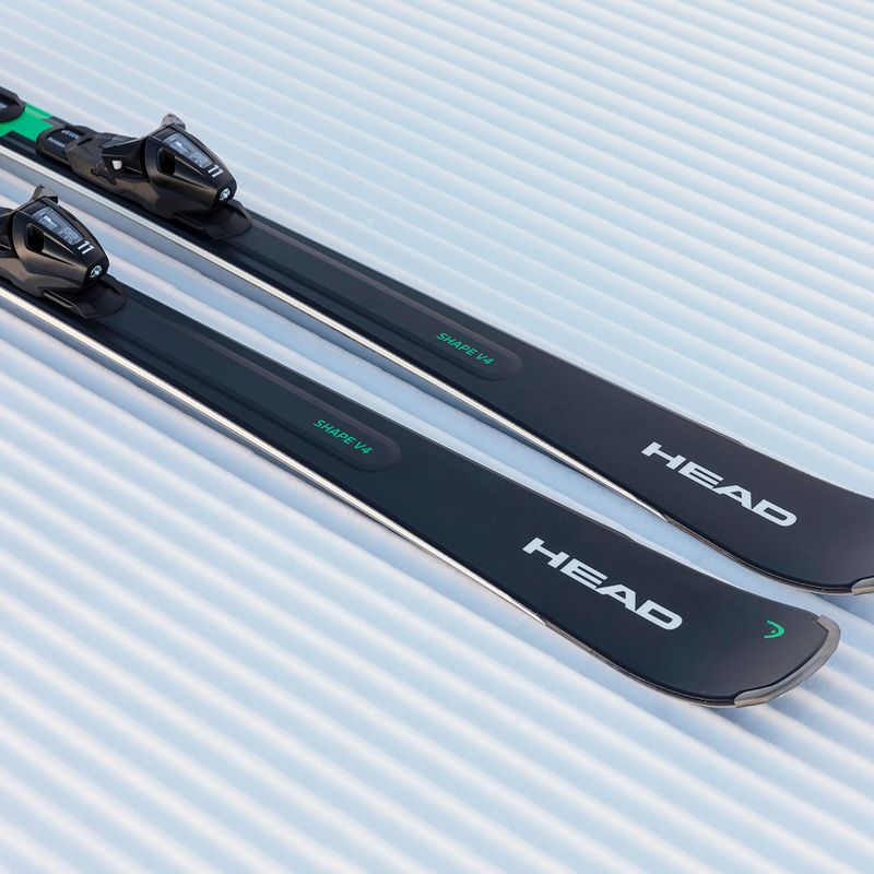 Sjezdové lyže HEAD Shape V4 AMT-PR + vázání PR 11 GW anthracite/green 8