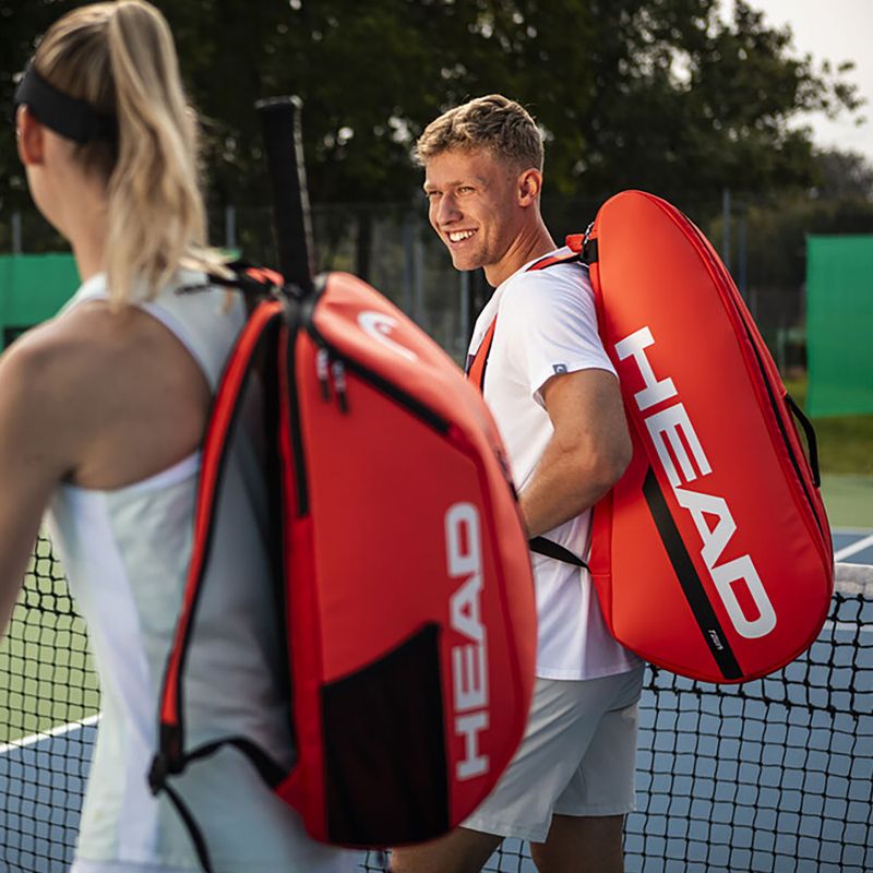 Tenisová taška HEAD Tour Racquey XL 95 l fluo oranžová 5
