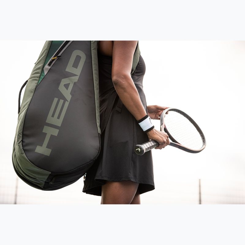 Tenisová taška HEAD Tour Racquet Bag XL 75 l thyme/banana 11