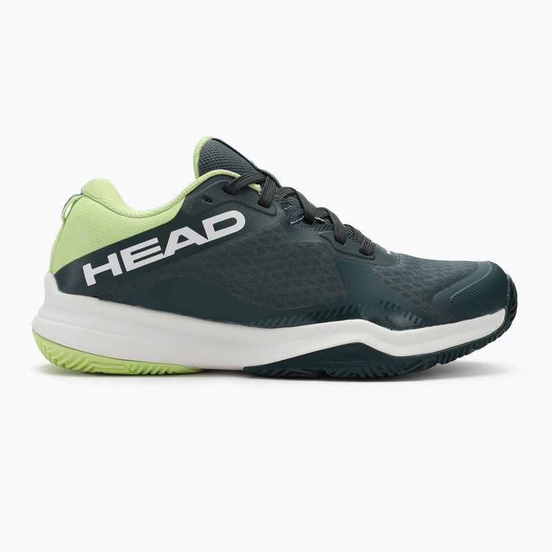 Pánské boty na padel HEAD Motion Team Padel forest green/light green 2