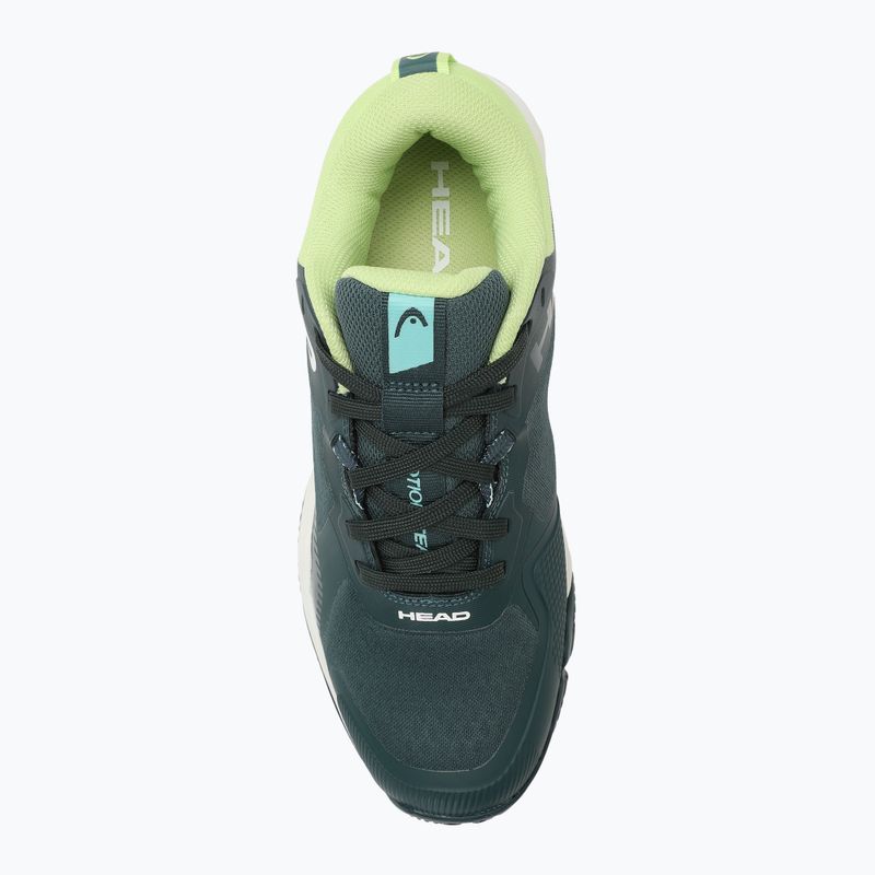 Pánské boty na padel HEAD Motion Team Padel forest green/light green 5