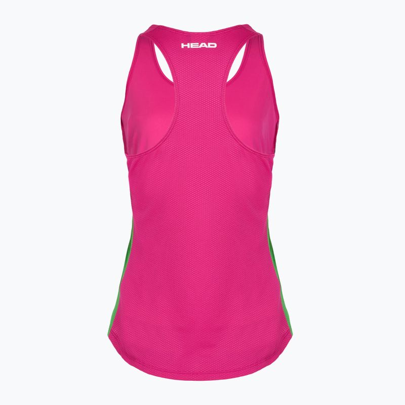 Dámské tenisové tílko HEAD Spirit Tank Top vivid pink 2