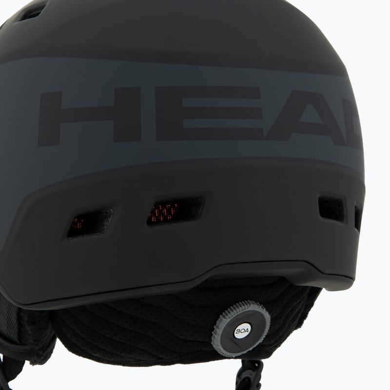 Lyžařská helma HEAD Radar Pro black/red yellow 7