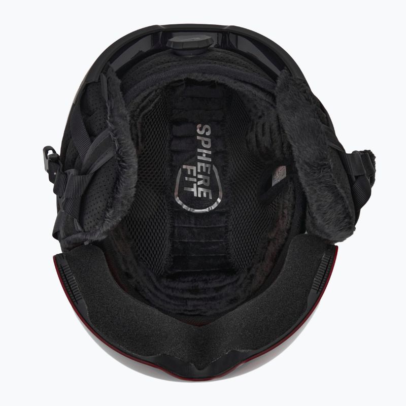 Lyžařská helma HEAD Cinema black/silver red 5