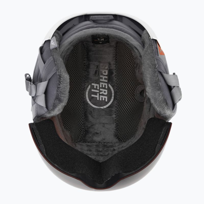 Dámská lyžařská helma  HEAD Cinema W white/silver red 5