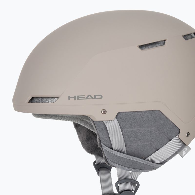 Lyžařská helma HEAD Compact Evo W sand 7