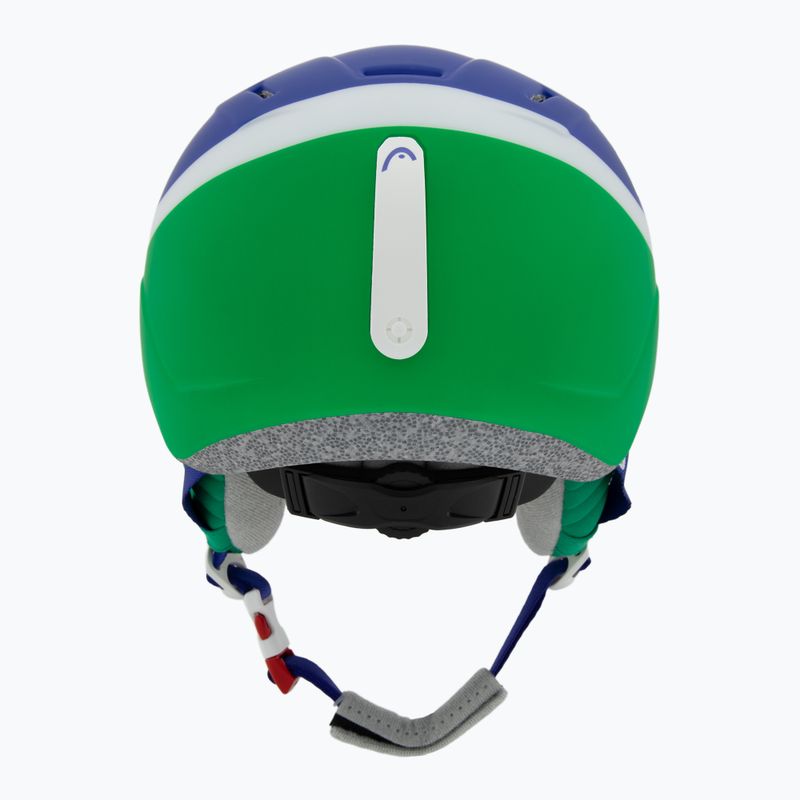 Dětská  lyžařská helma  Head Mojo Visor Jr blue/green/silver red 4