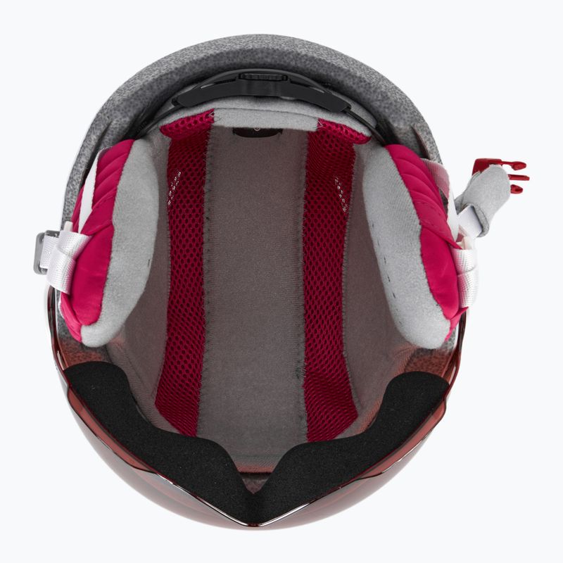 Dětská  lyžařská helma  HEAD Maja Visor white/silver red 5