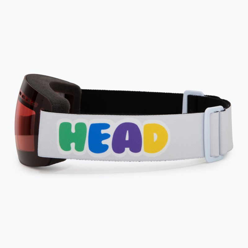 Dětské lyžařské brýle HEAD Solar red/red 4