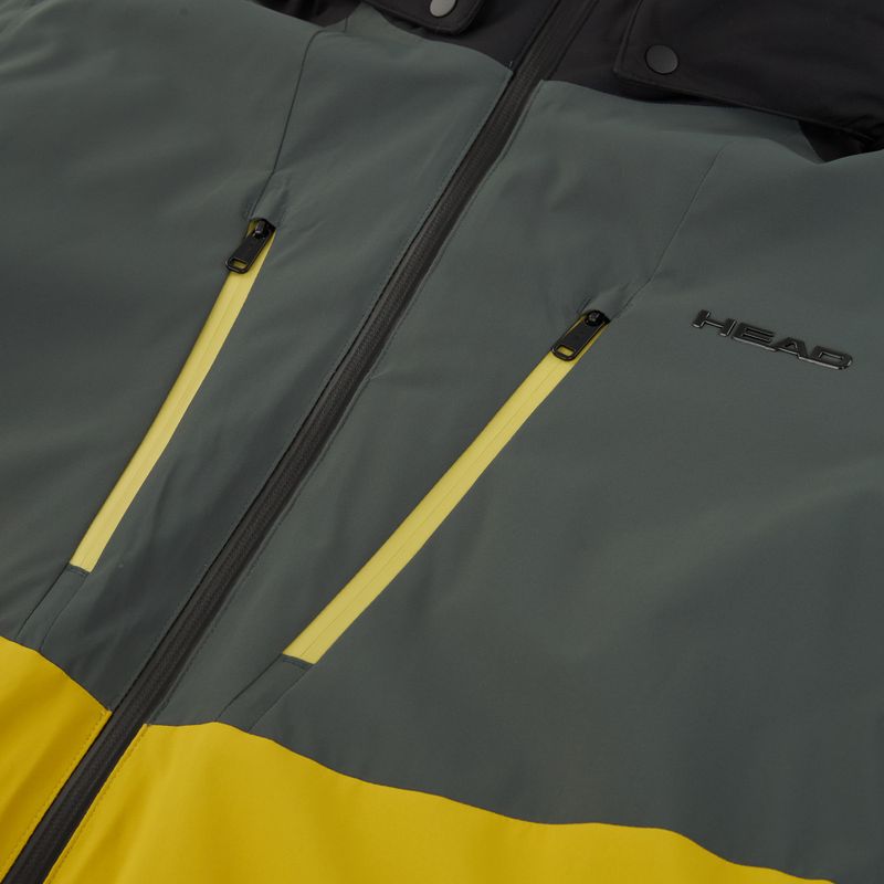 Pánská lyžařská bunda  HEAD Neo olive 3