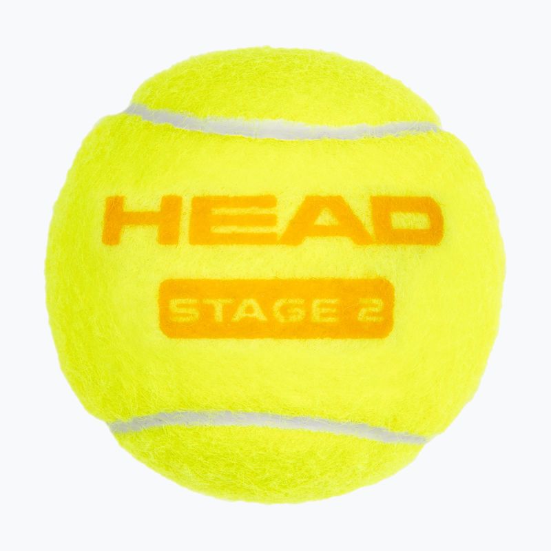 Dětské tenisové míčky HEAD Stage 2 3 ks orange 3